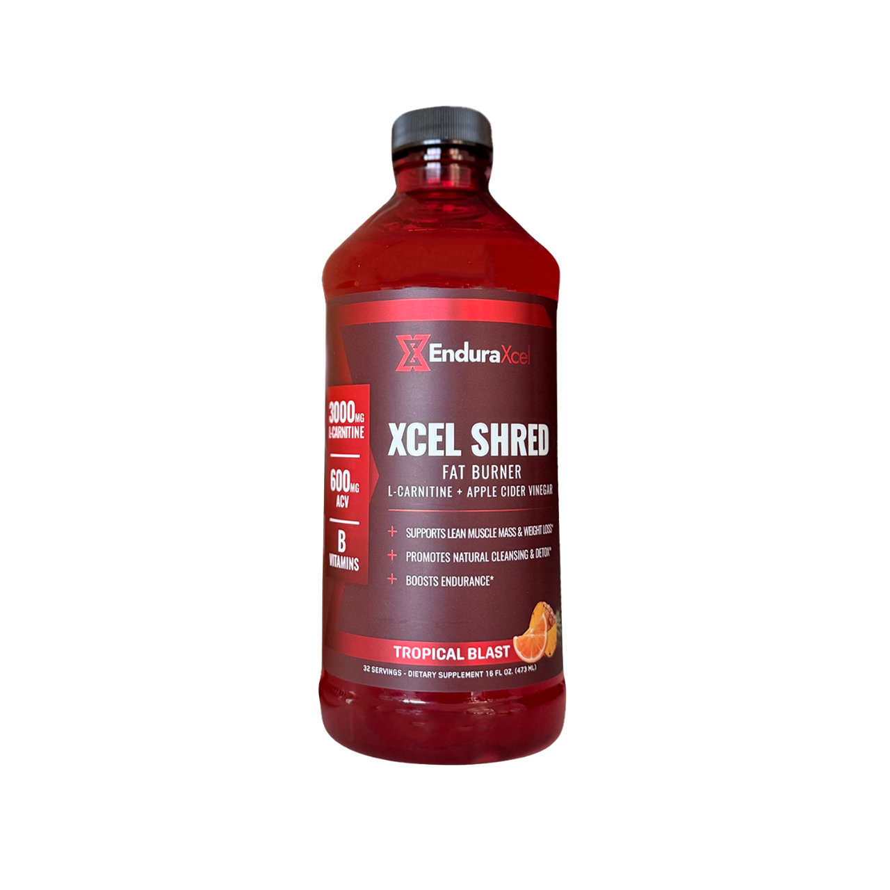 Xcel Shred - L- Carnitine + ACV 32 serv. EnduraXcel | Supplements & Whey Protein Xcel Shred - L- Carnitine + ACV 32 serv. EnduraXcel | Supplements & Whey Protein